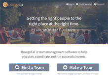 Tablet Screenshot of orangecal.com